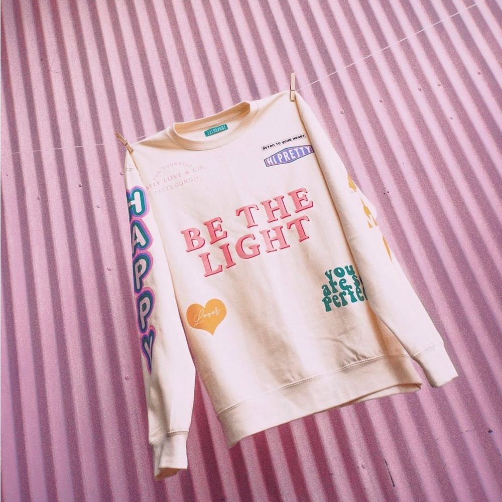 ISO Skullhouse Be The Light crewneck